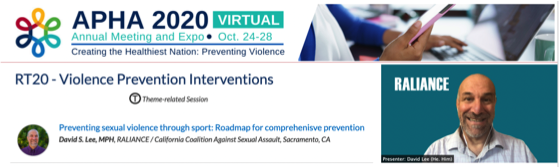 Preventing Sexual Violence at 2020 Public Health Conference