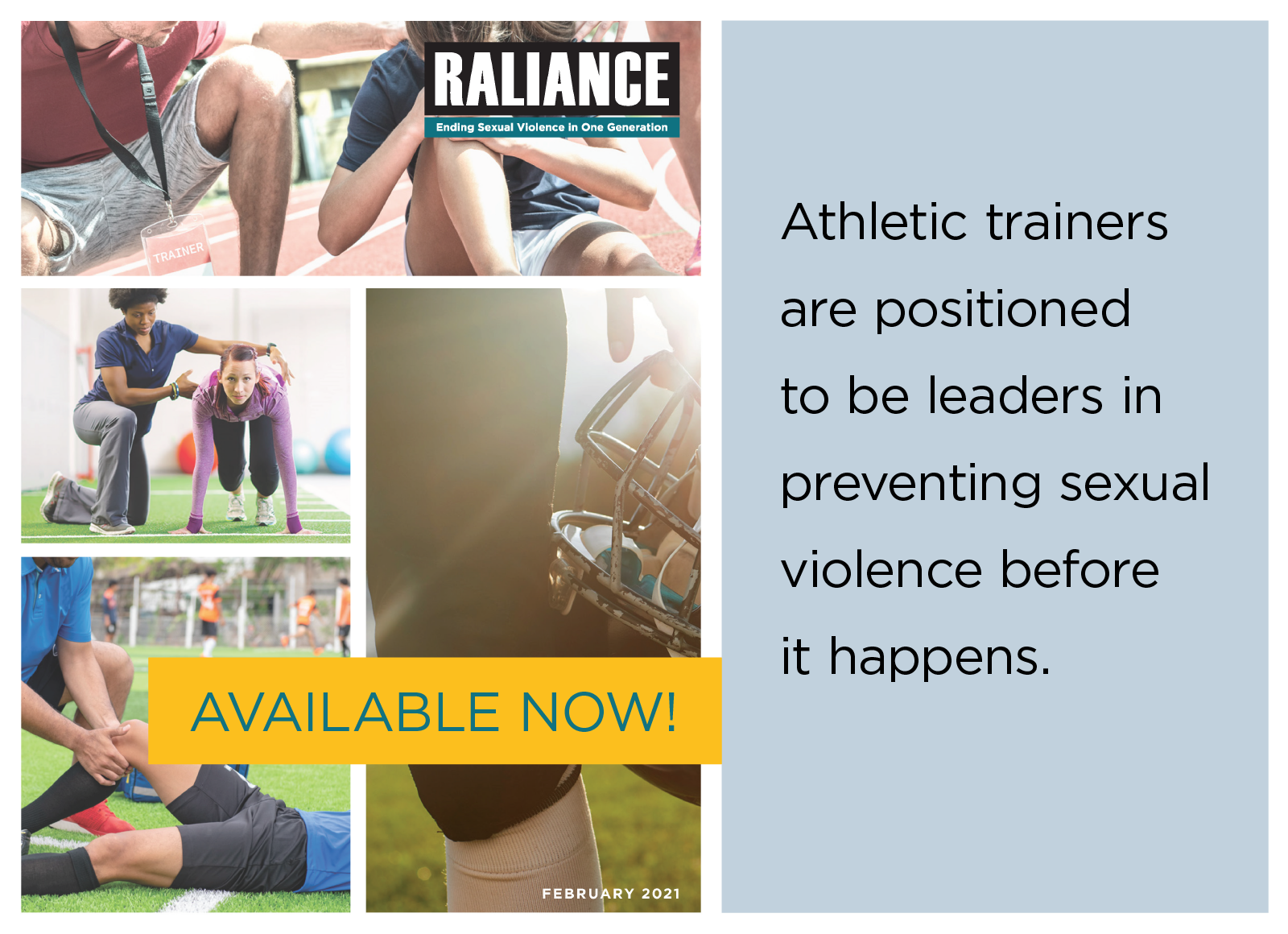 Athletic Trainers as Leaders in Sexual Violence Prevention
