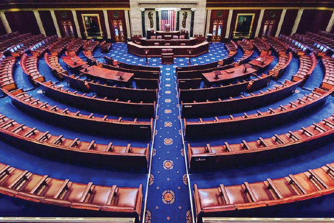 US House of Representatives chamber
