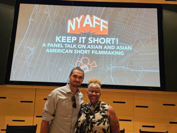 Yolanda and Ikigai director at film screening